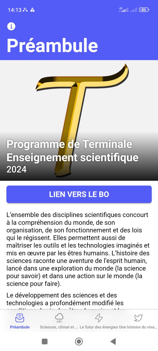 gep_svt's tweet photo. Mise à jour de l'appli du Programme de #Terminale #enseignementscientifique pour la rentrée 2024 :

🔗https://t.co/Dbm21xcwyy 
(lien non changé)

⏩Tous les prog #SVT lycée, ES, #SNT : https://t.co/BxIhPVD9OM
⏩Tous les prog SVT collège : https://t.co/gwdh9M9HH1 https://t.co/LPoKVkRfpq