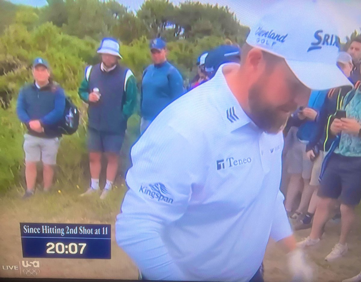starboy817's tweet photo. This @TheOpen is brutal! Dude took 20 min to hit a ball 😂😂😂 #TheOpenChampionship https://t.co/iMZgPMGHLq