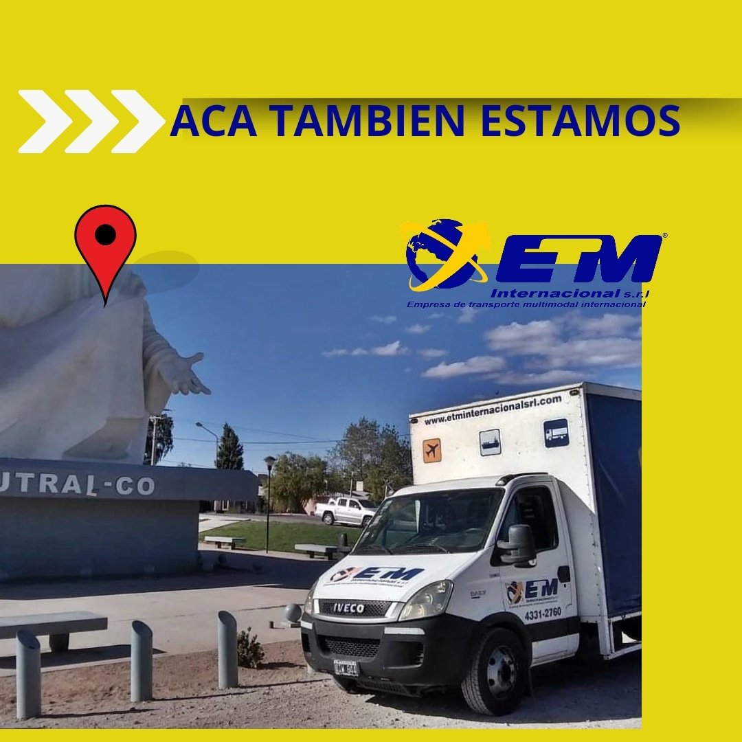 ➡️ Desde el lugar de producción hasta la entrega al cliente, para ETM Internacional SRL, la #logistica y todos los eslabones de esa cadena, tienen el aval  de normas #ISO 9001:2015