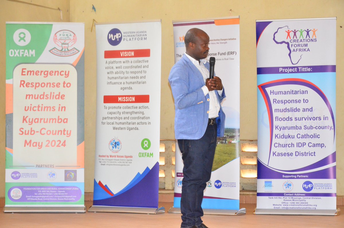 worldvoices_ug's tweet image. According to Joseph Singoma, the #KaseseDist. senior Planner &amp;amp; Disaster focal person, 54 people have died, 3,251 households  displaced by disasters since 2013 in Karusandara, Kyarumba, Ibanda Kyanya &amp;amp;Kasika landslides but response is low.
#LocalizationAgenda
#DisasterResponse