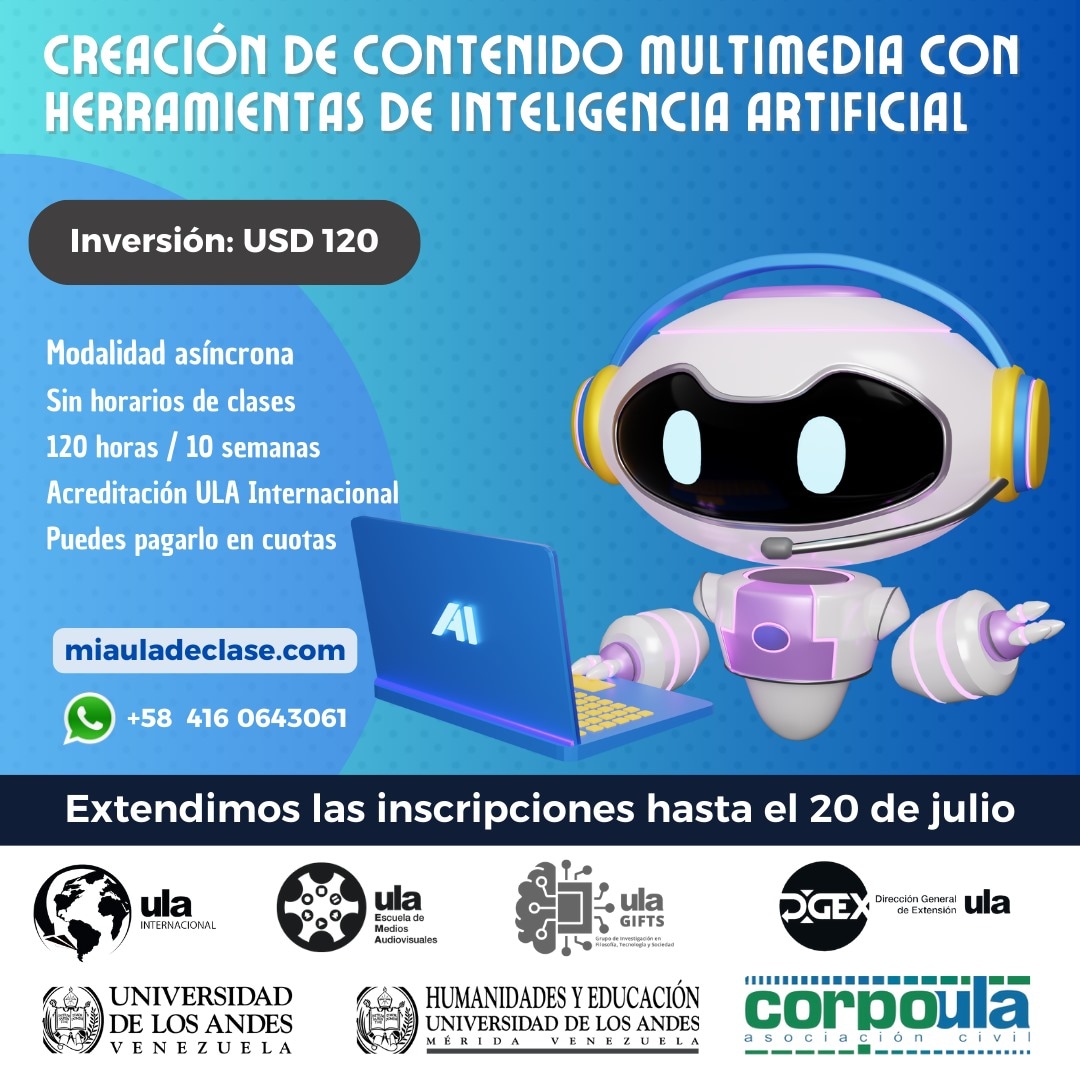 Aun tienes la oportunidad de matricularte con un descuento de USD 20.. Detalles en miauladeclase.com