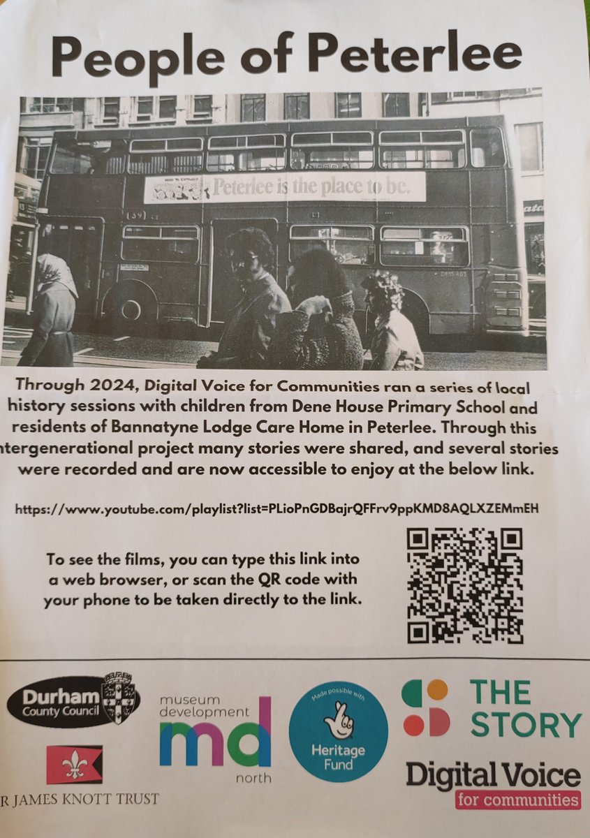 A fantastic intergenerational film project brought Bannatyne Lodge care home &amp; children from Dene House school together to record residents’ memories of living in the town. Click here for the full story tinyurl.com/2tunys6e
hillcare.net #YoureInCaringHands