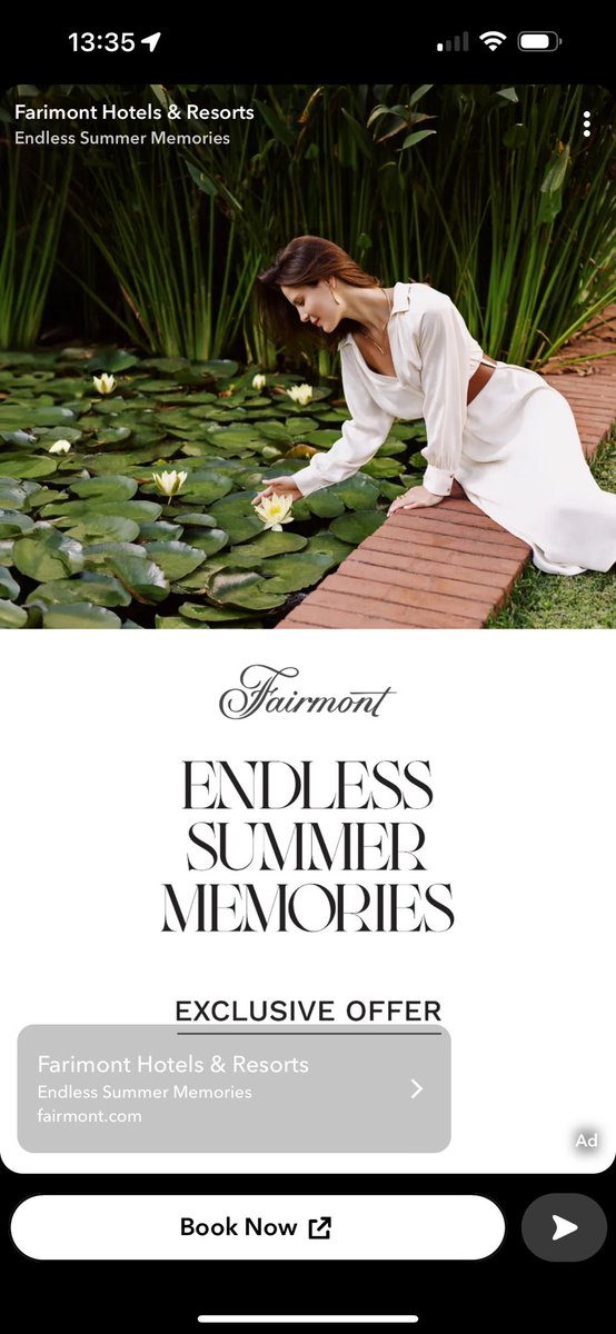 jamaalmj's tweet photo. @FairmontHotels whoever is running your Snap channel forgot how to spell your brand name (Farimont) https://t.co/yNOQzQv2We