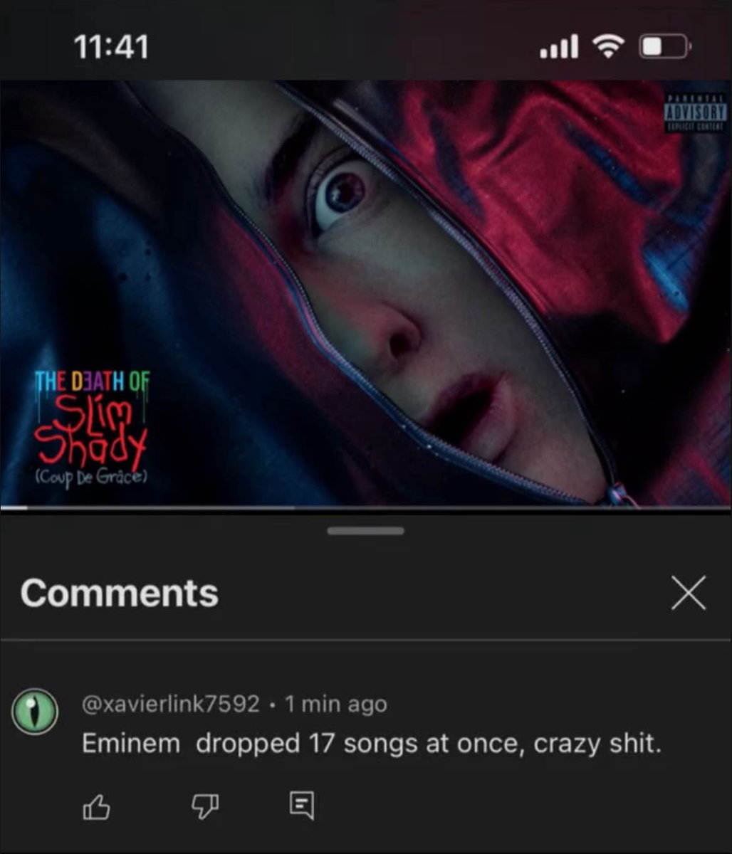 Craftiest_'s tweet photo. Eminem fans find out what an album is 💀 https://t.co/aFYKUrXeUr