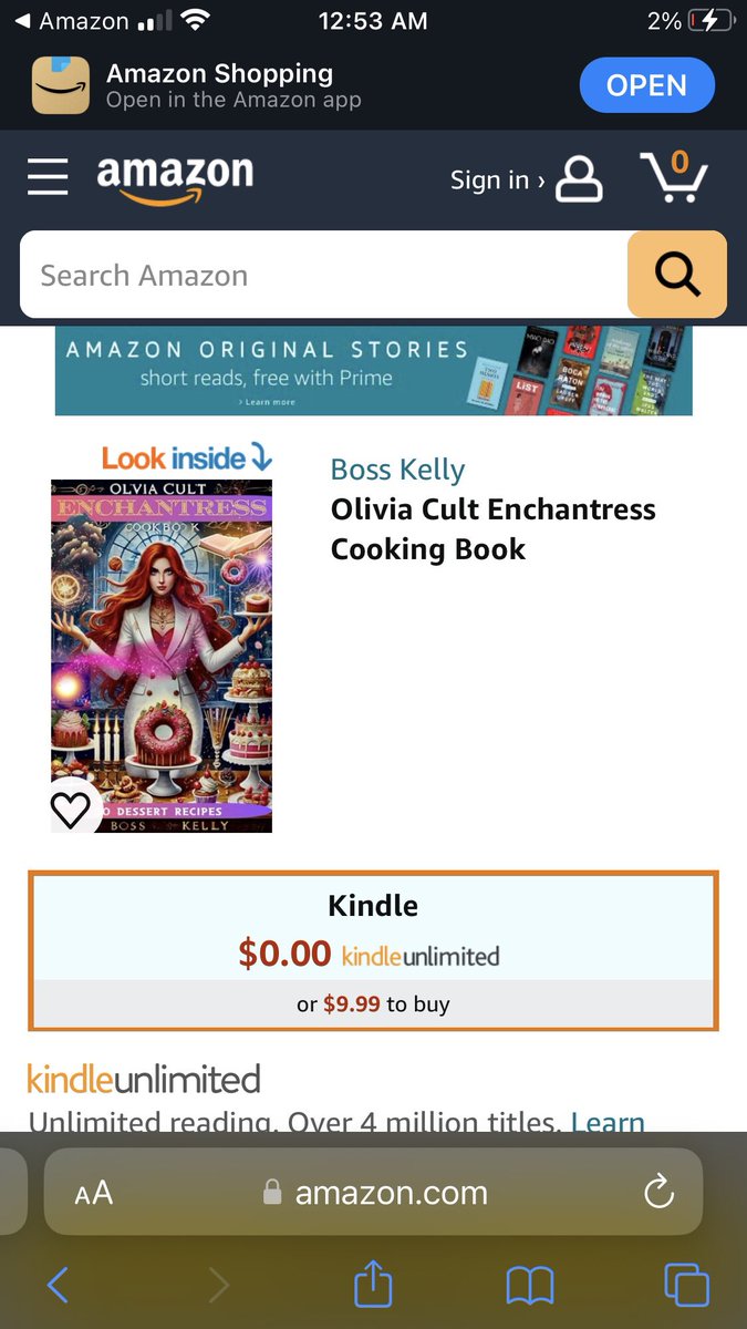 Jawzkelly10's tweet photo. It’s official! My first cookbook is now available on Amazon! Take your taste buds on a mystical journey to Parabola with:
Olivia Cult Enchantress Cooking Book
#showinitiative #cookbook #dessert #oliviacult #enchantress #Entrepreneur #Kindle https://t.co/GxoZeid9yH