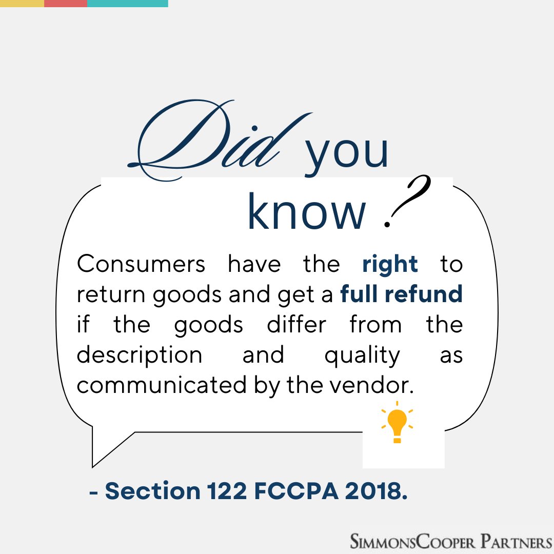 scp_law's tweet photo. Fair transactions are the foundation of trust in business. Know your rights! #ConsumerProtection  #SCP https://t.co/IdFInW1Zl0
