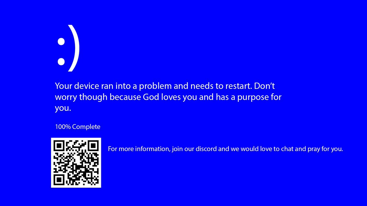 Cloudstrike may be down, but God has you when you look up…

#ARMOREDUP