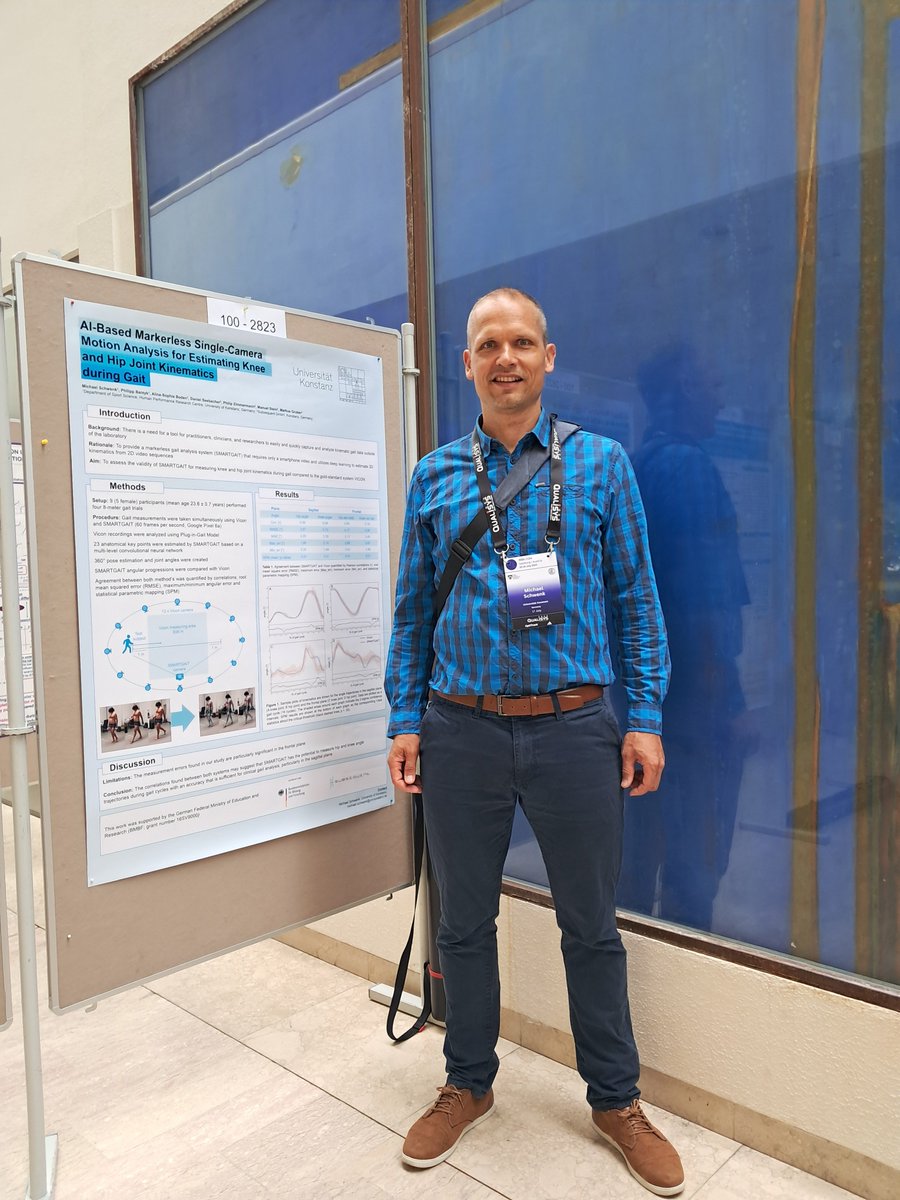 Thrilled to share that I presented our poster on AI-based markerless motion tracking at Annual Conference of the International Society of Biomechanics in Sports 2024! Big thanks to everyone who joined the session.🌟 
#isbs2024 #parislodronuniversitätsalzburg