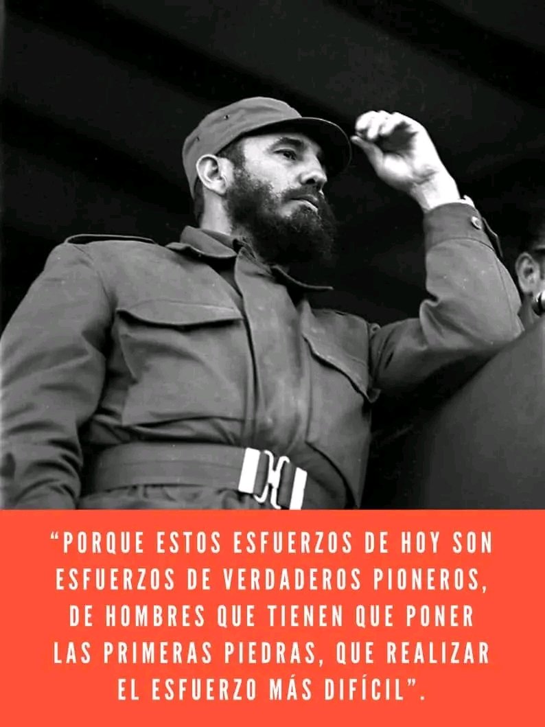 El eterno por siempre #Fidel 
#FidelViveEntreNosotros 
#AnapVillaClara