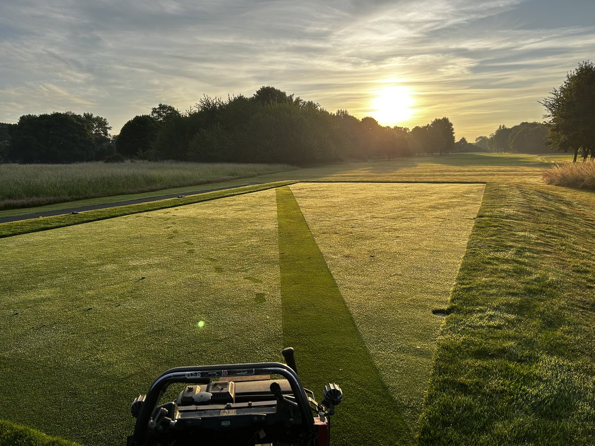 Good Morning cutting tees for our Senior Pairs Open👌