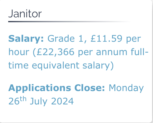 We are seeking a Janitor to support our busy school site team full time, assisting in day-to-day caretaking duties &amp; compliance related tasks &amp; may include overtime and callouts on overnight standby. Apply by Friday 26th July. More online:
thomas-hardye.net/contact/vacanc…
#dorchesterjobs