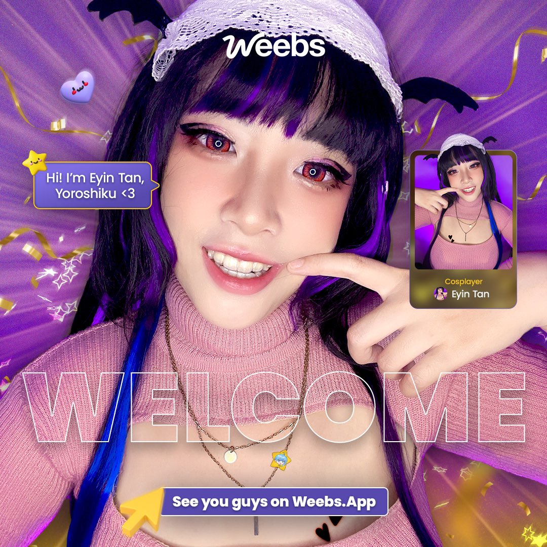 Weebs_app's tweet photo. Exciting News! 🎉
Welcome @eyintan__ 🤩🫶
🚀 It’s still early, and there’s so much more in store. Stay tuned for amazing surprises and incredible content. Let’s give Riin a warm welcome and show her our support! 🌟
——
https://t.co/LdLzc2LyA9
.
#weebs #anime #weaboo #animelife https://t.co/3O75s05xgE