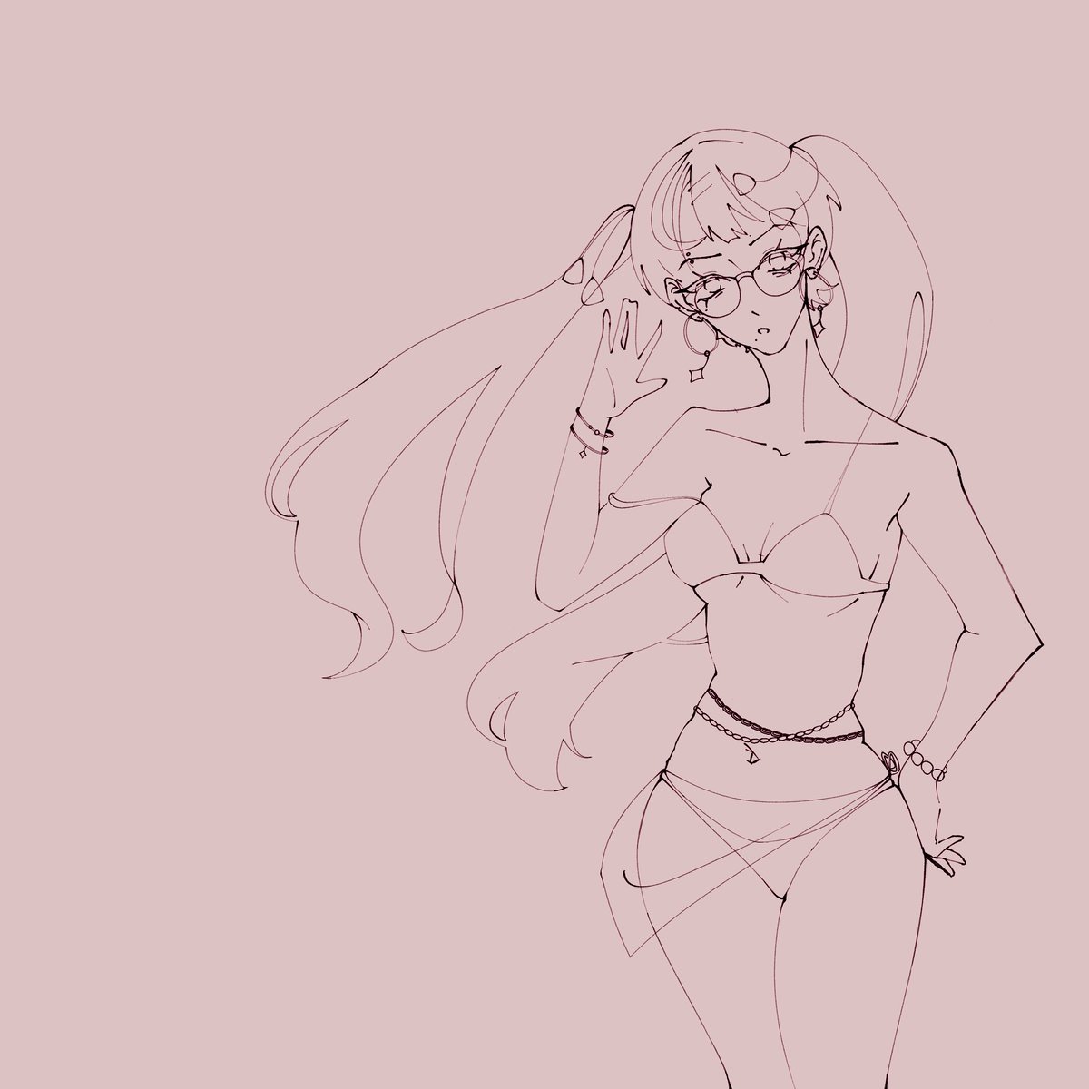 I’ve come so far with my lineart, so proud of myself 🙃