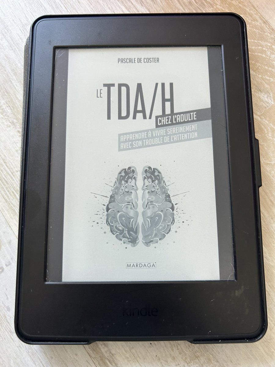 Moment lecture … #TDAH 
Disons que c’est tout moi !