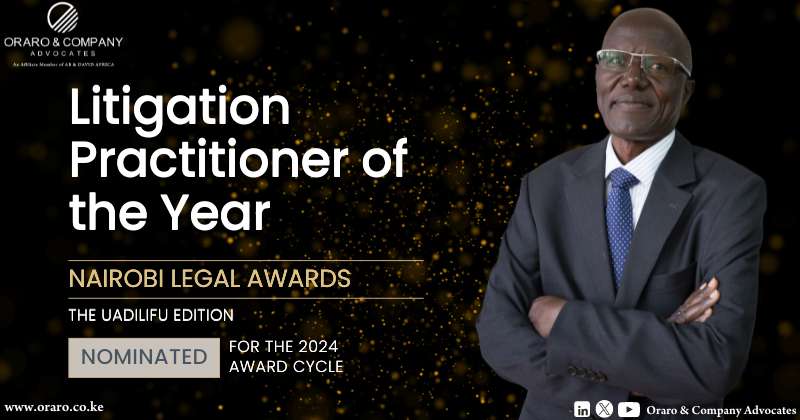 OCOAdvocates's tweet photo. We are pleased to announce the nomination of #ourveryown George Oraro SC for the Nairobi Legal Awards Uadilifu Edition in the Litigation Practitioner of the Year Category 2024.
#NairobiLegalAwards #NLA2024 #LitigationExcellence https://t.co/7zdYjrv5qt