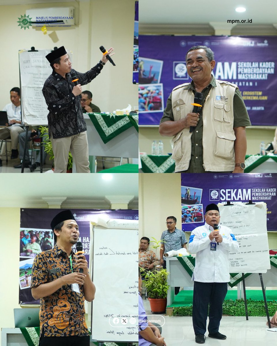 kabarmpm's tweet photo. Halo SobatMPM๐ค
MPM PP Muhammadiyah pada 12-15 Juli telah menyelenggarakan Sekolah Kader Pemberdayaan Masyarakat (SEKAM) Nasional Angkatan Pertama di Universitas Muhammadiyah Jakarta.
#KabarMPM #MajelisPemberdayaanMasyarakat #SekolahPemberdayaanMasyarakat #SEKAM #SEKAMNasional https://t.co/YOrJwSAfpe