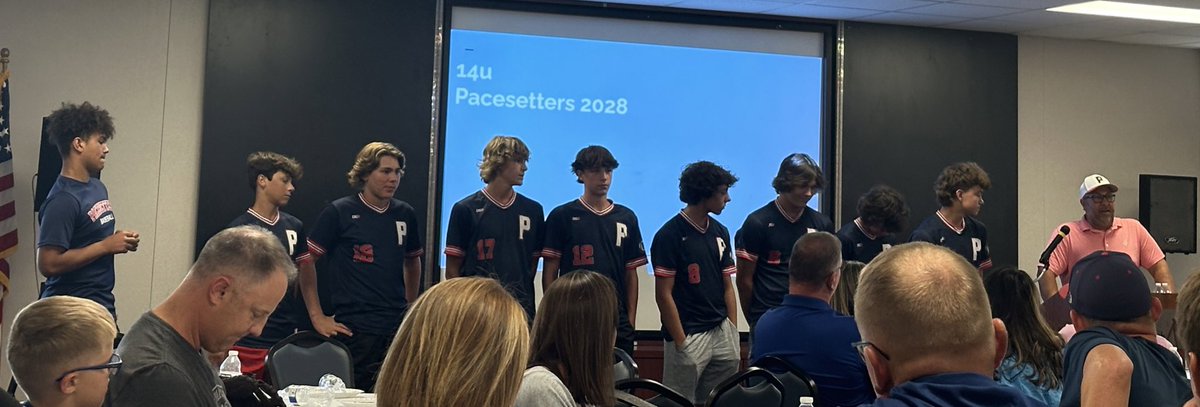 We held our annual Pacesetters End of Season Banquet last night - always a little bittersweet saying goodbye to our 14s! 

Best of luck to the 2028 Pacesetters as they move on to high school! 

#pacesettersforlife #pacesettersfamily #pacesettersproud
