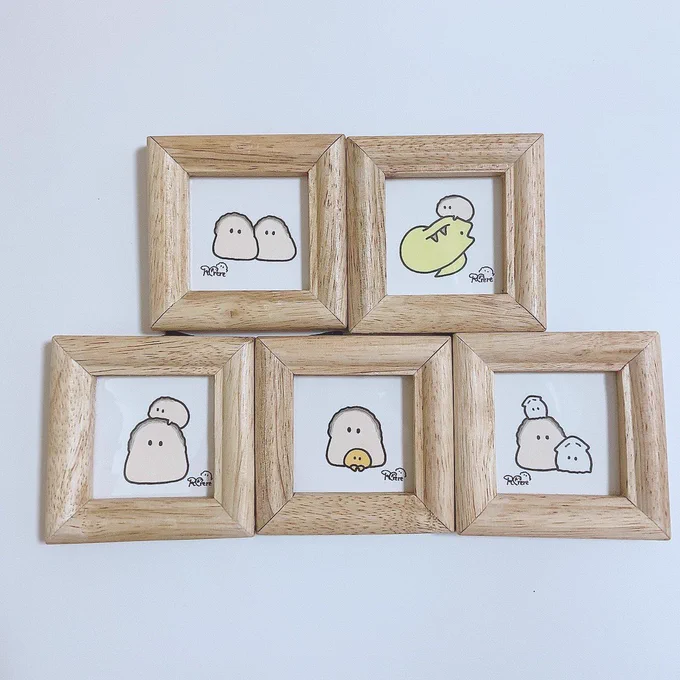 ミニ原画は5点あります