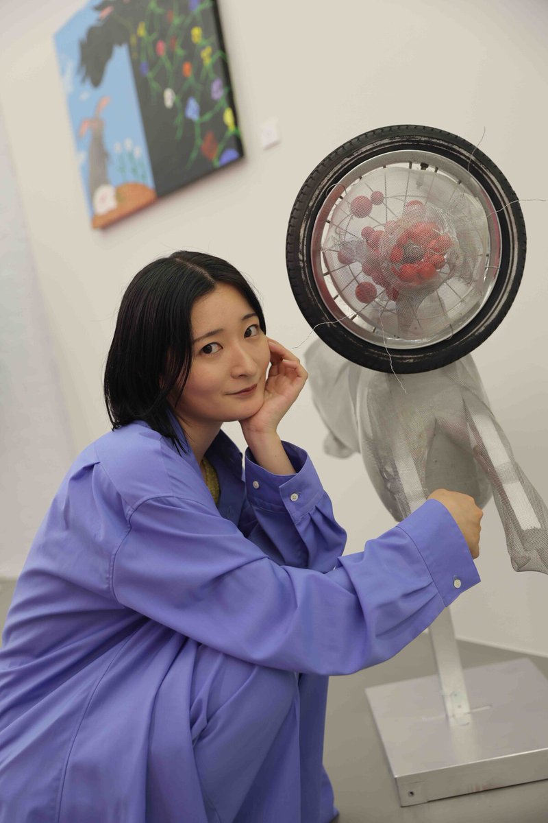 natalie_mu's tweet photo. 元BiSHのMISATO ANDO、初のグループ展出展「私のうさぎにぜひ、ふれあいに来てください。」（コメントあり）
https://t.co/oqOhffqwmd

#MISATOANDO https://t.co/PAQghqJDw6