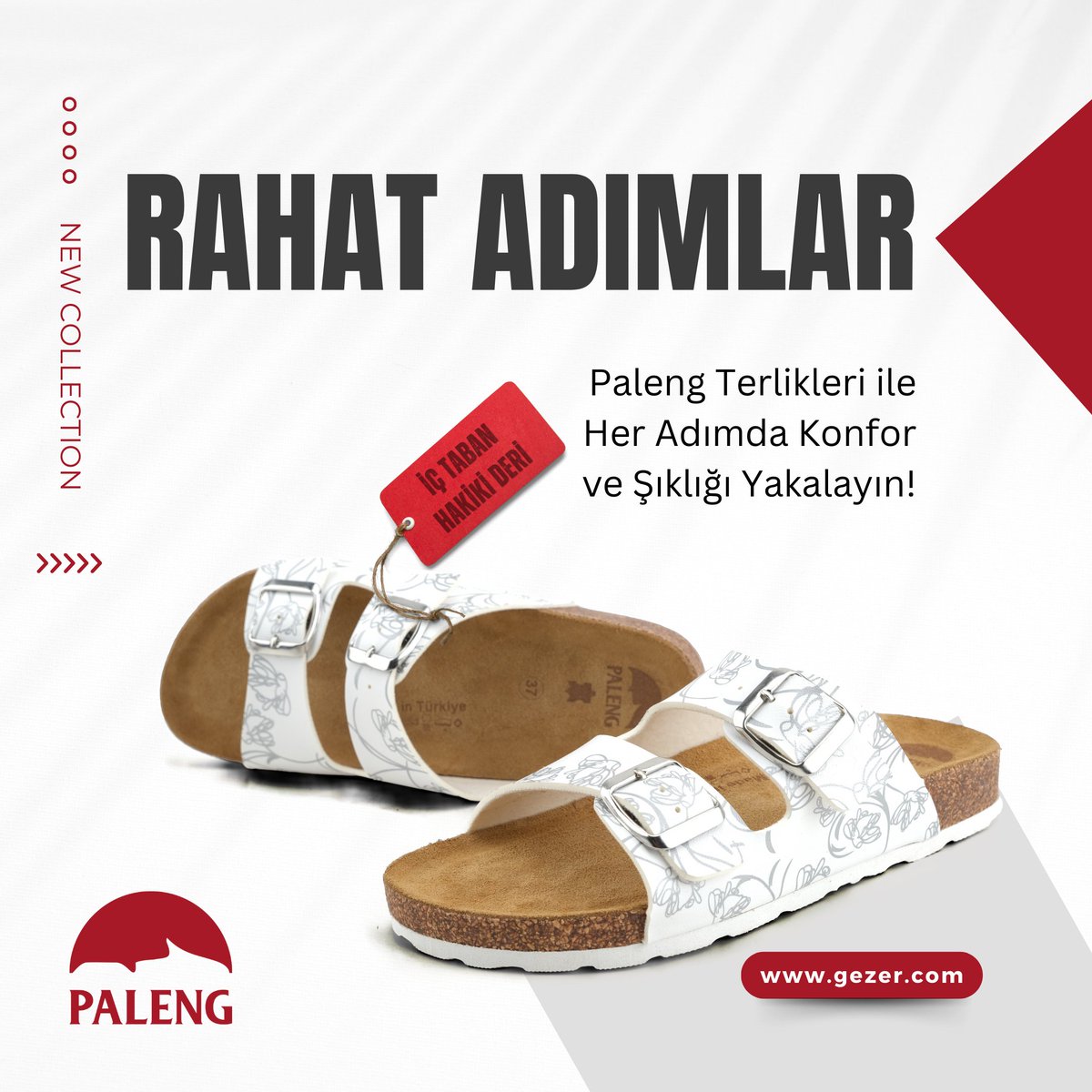 PalengTurkiye's tweet photo. Kadınların Yaz Modasında Vazgeçilmezi! Paleng Terlikleri ile Her Adımda Konforu ve Şıklığı Yakalayın 

#gezerayakkabı #gezerterlik #leathershoes #leather #paleng #geleceğeadımlar #şık #konfor #moda #yaz #terlik #ayakkabı #shoes #slippers #fashion #heradımdamutluluk https://t.co/W8jOQscJmX