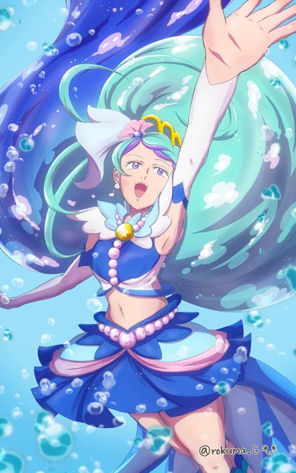 みなみさんお誕生日!!まことにおめでとうございます!! オールスターズFでも活躍が見れてめちゃめちゃ嬉しかった…!!大好きです!! #海藤みなみ生誕祭 #海藤みなみ生誕祭2024 #キュアマーメイド生誕祭 #キュアマーメイド生誕祭2024
