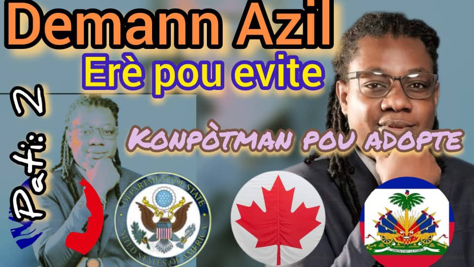 MaVersionInfo's tweet photo. https://t.co/aCVoY6uWFv
Demann azil 🇺🇸
Erè pou evite 🇨🇦
Konpòtman pou adopte🇫🇷 
Aprann kòman pou reyisi ak Mondy METHELUS.🇭🇹 https://t.co/8lMYzZKnS8