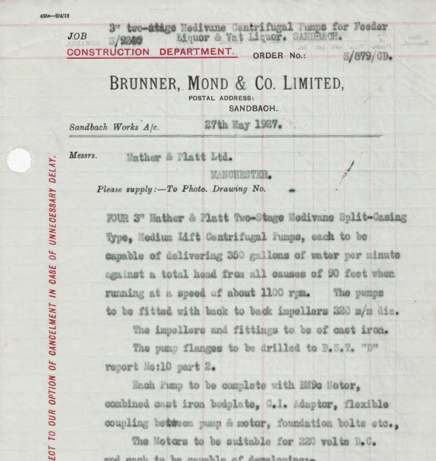 bmhistory's tweet photo. Not sure why it's taken me so many years to process this gem. After all it is only 394 pages of Ministry of Supply orders for factories at Gadbrook, Lostock, Winnington, Middlewich, Sandbach, Silvertown 
#itsbecauseitstoobig #ministryofsupply #gadbrook #lostock #winnington https://t.co/4Zusl7ZYqu