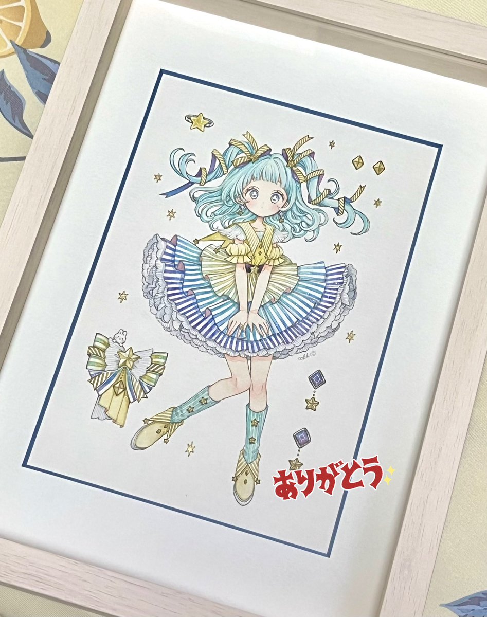 ぎゃらりぃあとさん企画展『total+coordinate』
ドローイング3点のお迎えと額装1点が商談中とあって、本当に本当に嬉しいです…!素敵なご縁を本当にありがとうございます!🤝🎀
明日からは会場にて即日購入が可能となり20時からは通販の受付もはじまります。引き続きどうぞよろしくお願いいたします! 
