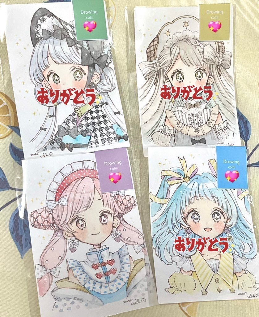 ぎゃらりぃあとさん企画展『total+coordinate』
ドローイング3点のお迎えと額装1点が商談中とあって、本当に本当に嬉しいです…!素敵なご縁を本当にありがとうございます!🤝🎀
明日からは会場にて即日購入が可能となり20時からは通販の受付もはじまります。引き続きどうぞよろしくお願いいたします! 