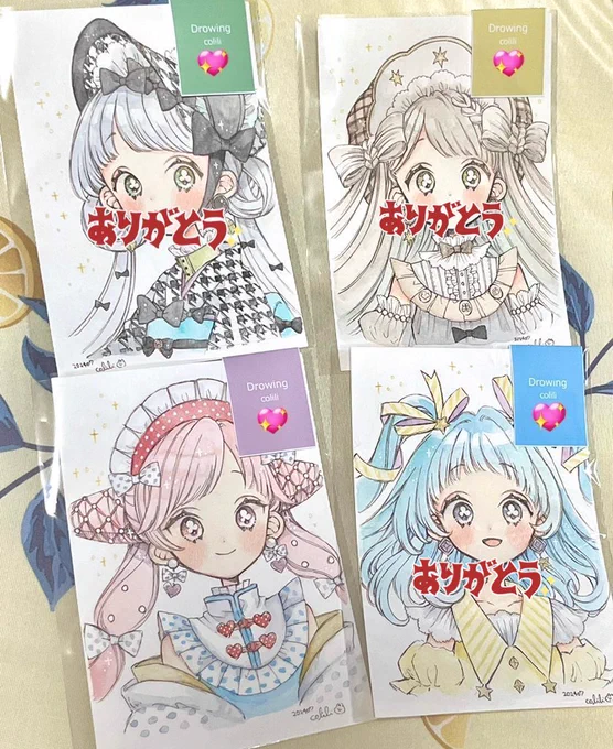 ぎゃらりぃあとさん企画展『total+coordinate』
ドローイング3点のお迎えと額装1点が商談中とあって、本当に本当に嬉しいです…!素敵なご縁を本当にありがとうございます!🤝🎀
明日からは会場にて即日購入が可能となり20時からは通販の受付もはじまります。引き続きどうぞよろしくお願いいたします! 