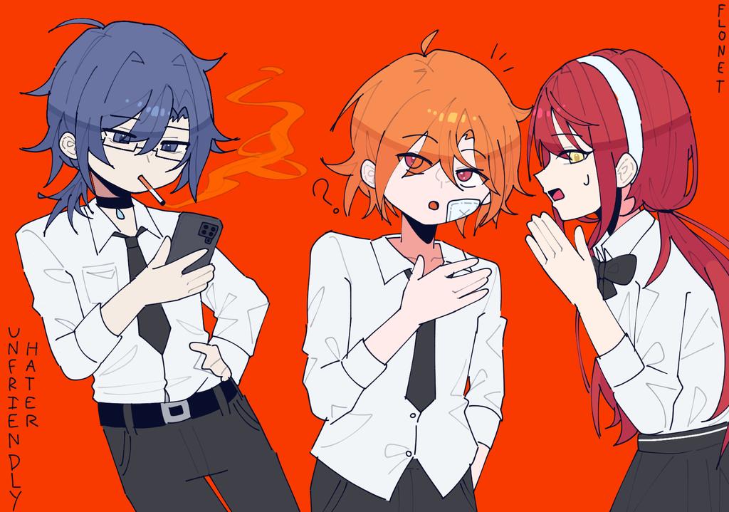 Flonet_twt's tweet photo. Highschool AU but they're troublemakers ๐ฅ๐ฅ
#UnfriendlyHater
#Meddmia
#HighschoolAU
#OCart
#Songreference
#Songart
#OCtrio
#Trio https://t.co/4LleLTyjrZ