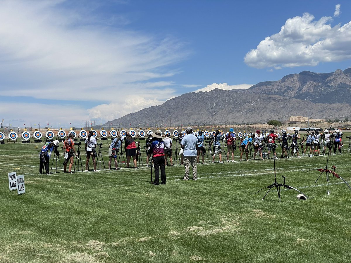 2024 USA Archery JOAD Nationals in Albuquerque - recurve, 60 meters