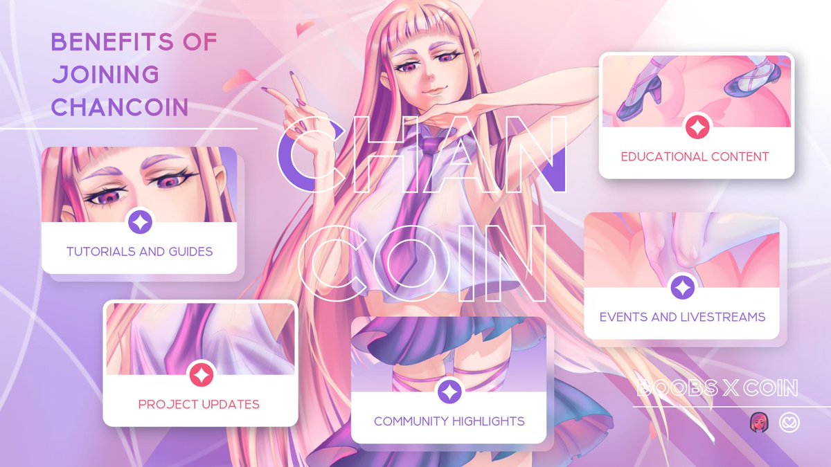 chancoin_world's tweet photo. 🌸 Why join ChanCoin? 

Support anime artists, gain exclusive access to content, participate in our vibrant marketplace, and much more! 

Be part of a community that celebrates anime and innovation. 💖 

Start getting $BOOBS here: https://t.co/9gzKmErbFQ

#ChanCoin #AnimeLovers https://t.co/hlkOaYo3z2