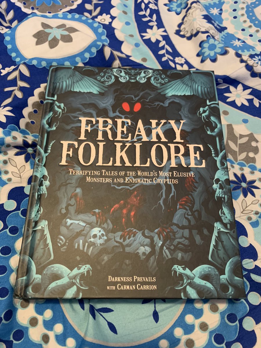 RealGinga's tweet photo. It arrived! Thank you so much @DarkPrevails and @CarmanCarrion for this awesome book! Loving it so far! https://t.co/JzIodQEEzS