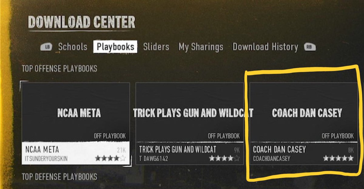 CoachDanCasey's tweet photo. Playbook should be available for both PS5 and Xbox now! https://t.co/HPUfizZZ4D