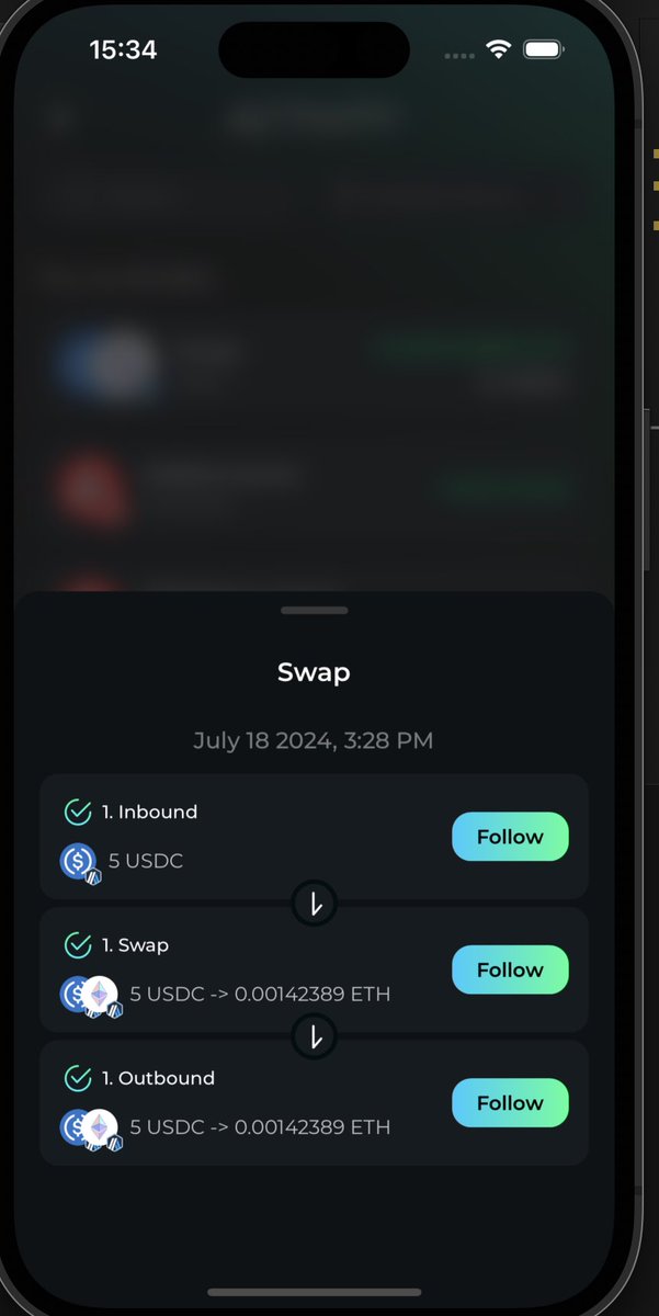 Thorwallet's tweet photo. Intern requested an Action History Screen. He convinced the devs. 

Coming soon 🔥

Thorwallet in the making.

$TGT https://t.co/2l8O0fJJht