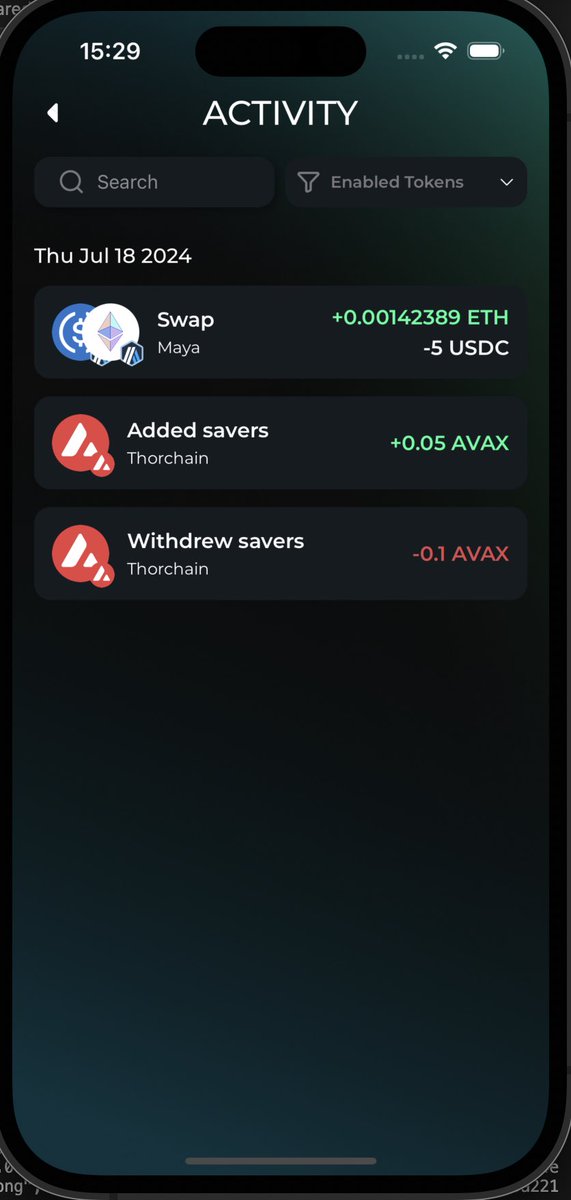 Thorwallet's tweet photo. Intern requested an Action History Screen. He convinced the devs. 

Coming soon 🔥

Thorwallet in the making.

$TGT https://t.co/2l8O0fJJht