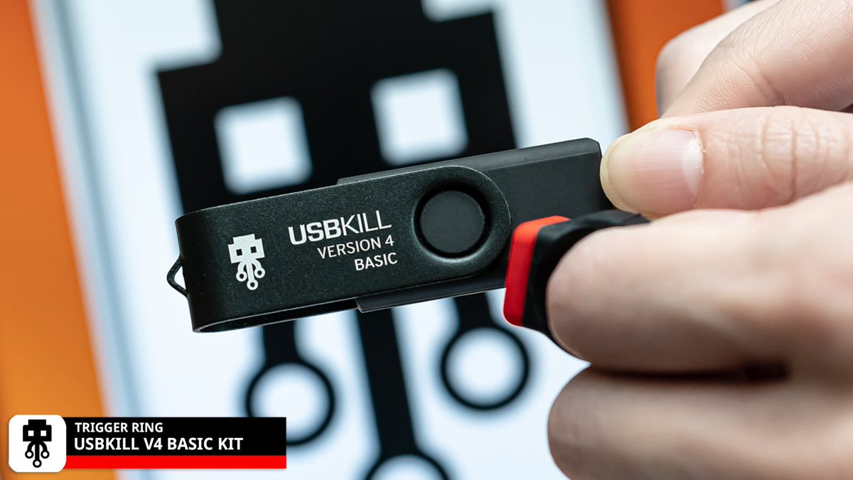 USBKill's tweet photo. π¦ The USBKill Trigger Ring comes ready to use right out of the box, with no assembly required. https://t.co/POoTYpbq35
#usbkill #usbkillv4 #usbkiller #pentesting #infosec #hacking #pentesterΒ #DeviceTestingΒ #TriggerRing https://t.co/31upFPTEnO