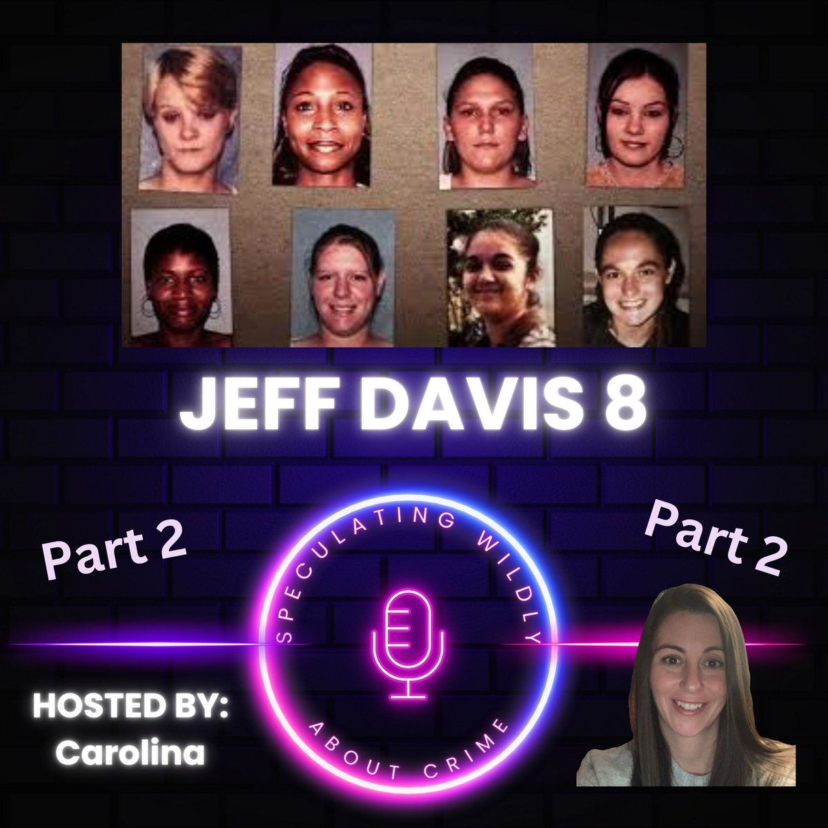 swacpod's tweet photo. Between 2005 and 2009, 8 women were found dead in Louisiana. These cases remain unsolved. Out now: the SWAC Pack wraps up discussion of the Jeff Davis 8 murders and discuss theories #unsolved  #SWACPod #JeffDavis8 https://t.co/MHr7JeOUZM