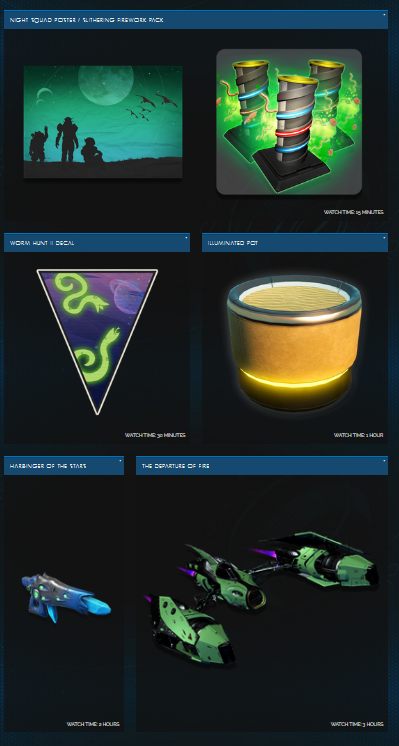 Day 2 Twitch Drops are live for No Man's Sky!  We're going bug hunting.  🐜🐞