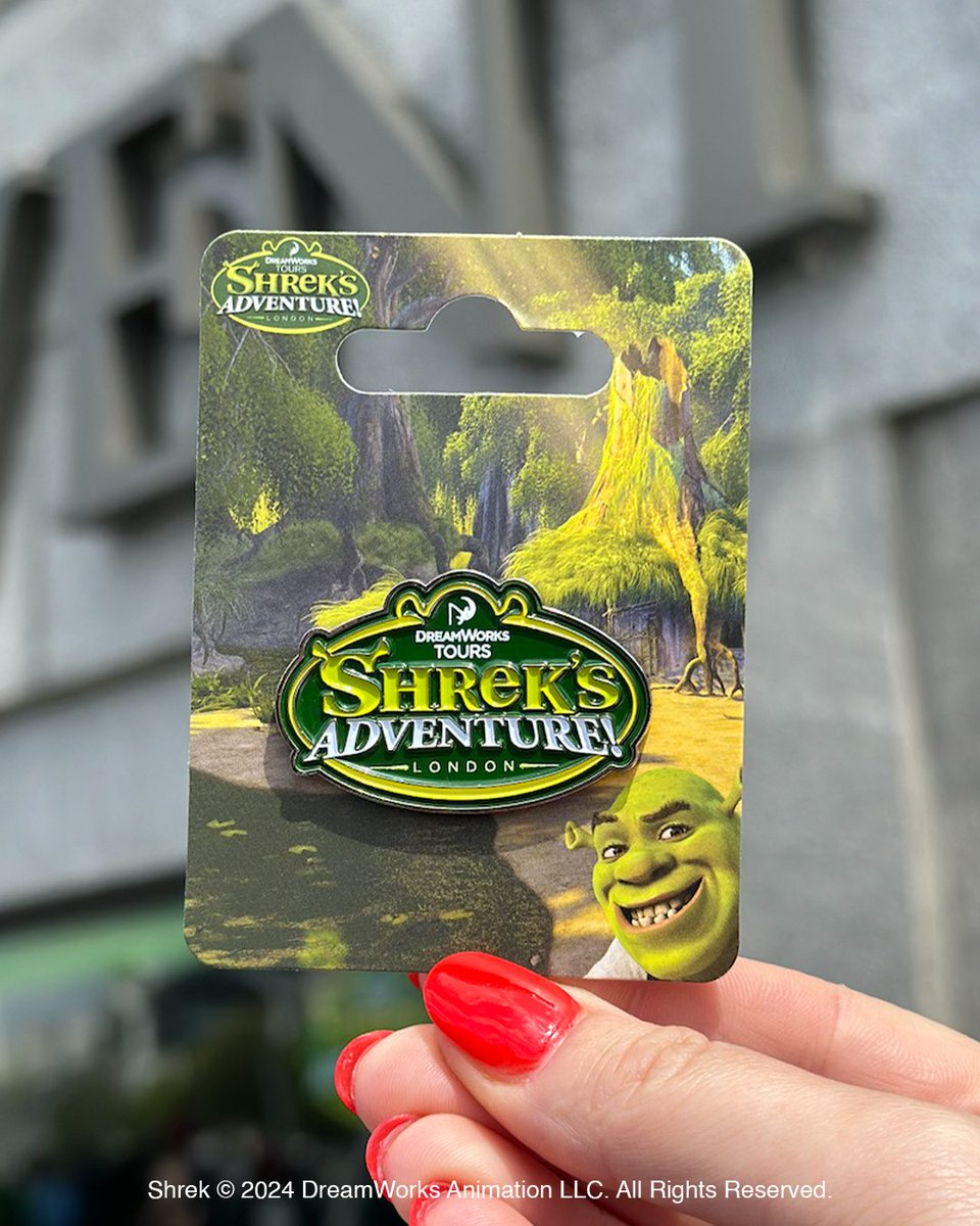 ShreksAdventure's tweet photo. The perfect souvenir for any pin collector! Check out some of the awesome exclusive merch at Shrek's Adventure! London https://t.co/bQjSbJBd4K