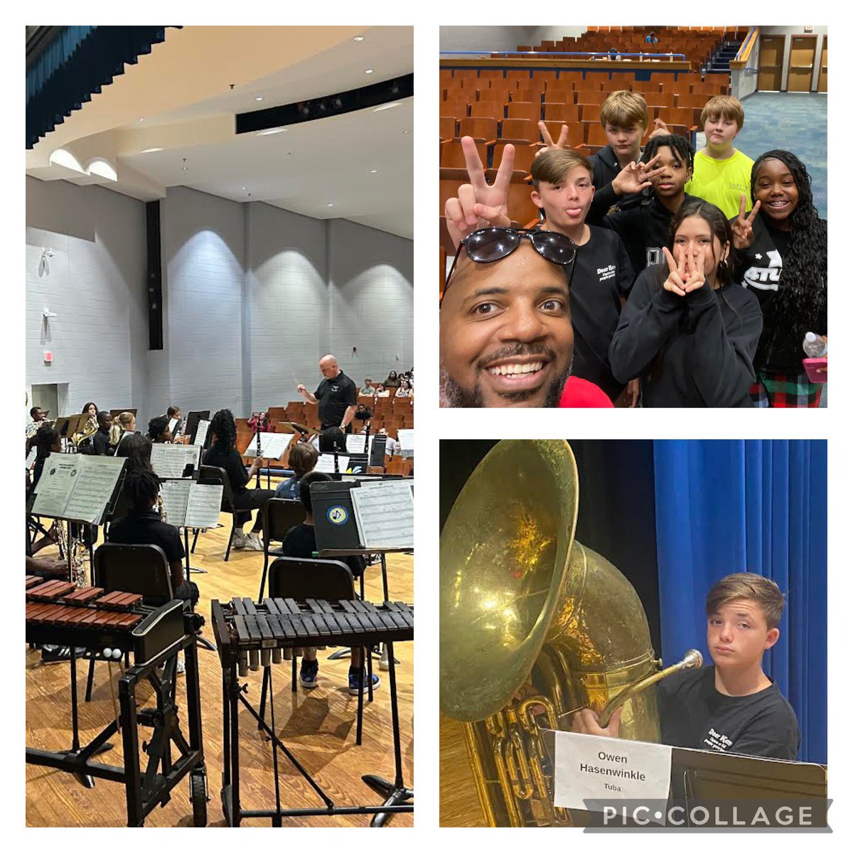 MichelleAFereb1's tweet photo. Band Camp 2024 was fun-filled and exciting. Way to take those musical talents to new  heights Falcons! @CrestwoodMiddle https://t.co/r1IzoX0HaY