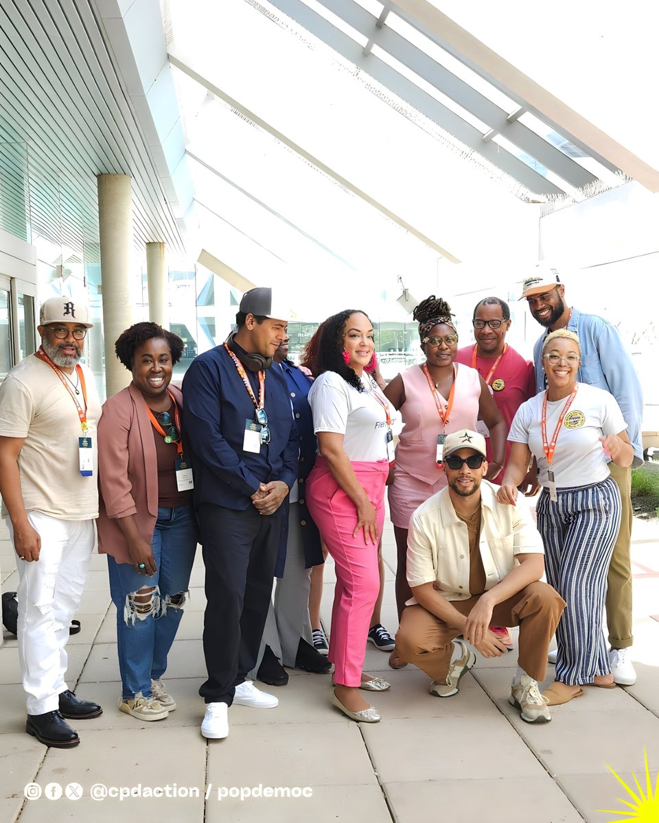 popdemoc's tweet photo. We were excited and honored to represent at @Netroots_Nation for #NN24 this past week.
Everyone showed out this year- on a panel about the deep organizing we need to #HouseEveryOne, at @ppls_coalition's documentary screening for We The People’s Process, and closing celebration. https://t.co/gqAf2Yr7rU
