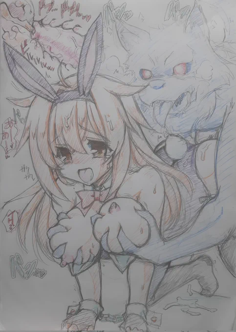 #過去絵でお茶を濁して絵を描いた気になろうキャンペーンR18 NSFW 時にはすけべな絵でも 