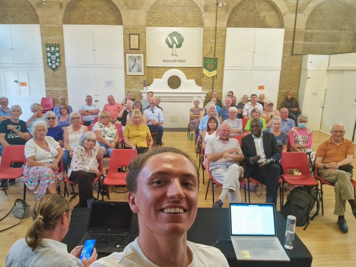 BayoAlaba's tweet photo. Yesterday I attended the Save the #FreightHouse public meeting in Rochford, and heard a lot of passionate and positive suggestions around the future use of this iconic landmark.
Bringing this building back into community use is central to Rochford's future, and as your MP the campaign has my full support.