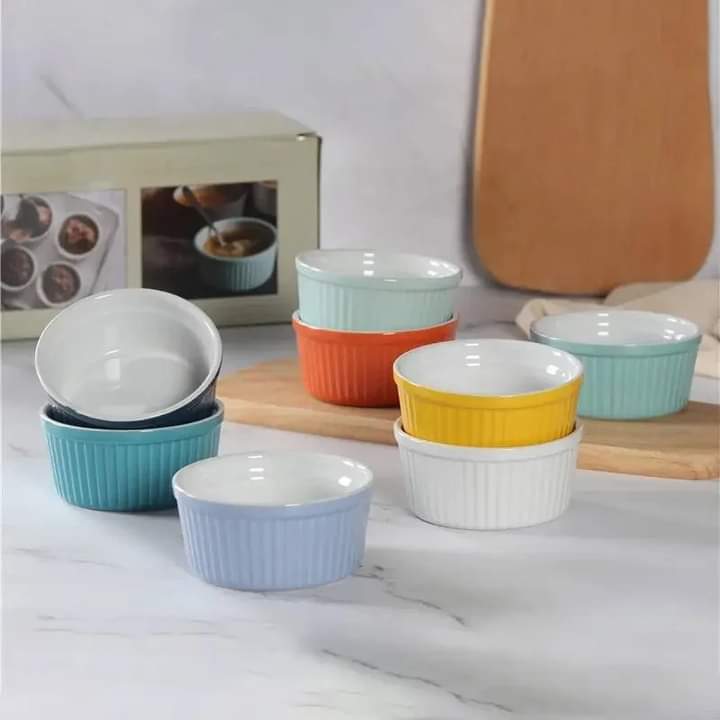 estyessentials's tweet photo. 8pcs Ramekin bowl sets...best for moinmoin... muffins cake etc..microwave safe....

N16,000 https://t.co/be7KaqHulC