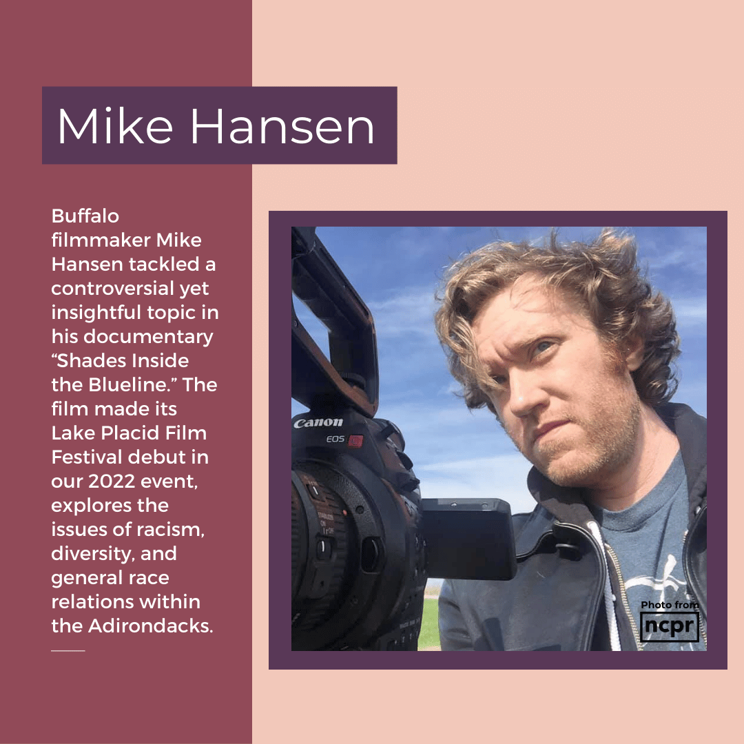 ADIRONDACKFILM's tweet photo. For more information behind Mike Hansen and “Shades Inside the Blueline” please explore this article, https://t.co/EE0hV8hrQl.

#NewYork #Film #Movie #LakePlacid #FilmFestival #Racism #AdirondacksCulture #Diversity #RaceRelations #Adirondacks #Filmmaker #Filmmaking #Documentary https://t.co/J7BGOsvGCi