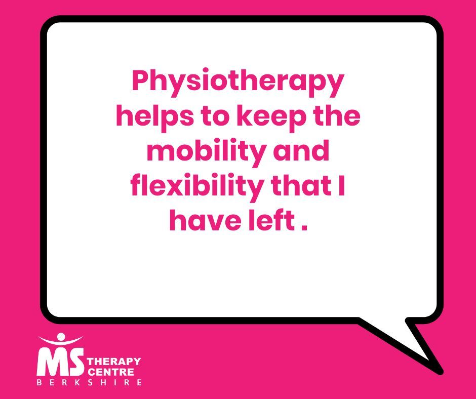 Physiotherapy has lots of benefits for people with MS. Our friendly team specialises in working with people with MS, ensuring the sessions are right for you. We offer a range of tailored sessions and classes. Find out more on our website at buff.ly/3R436U2#Feedba…