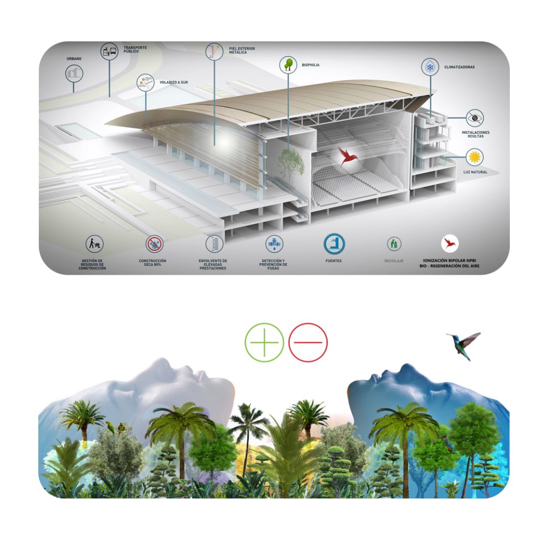 mayado_studio's tweet photo. @Prosescan Nos enorgullece destacar la incorporación de la #tecnologíaNPBI ,en vanguardia en  #bioregeneración del aire a través de la #ionizaciónbipolarporpuntadeaguja. En el futuro #PalacioCongresosPozuelo / Proyecto ganador de #EstudioMartinCaballero https://t.co/zxI5M3XKf1