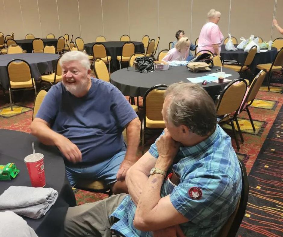 NARVRE_US's tweet photo. We were thrilled to hang out with Unit 095 for the National Convention this past May, and we want to share the fun with you! 

See more photos of this year's convention on our website: https://t.co/Lfw64a1cIU

#Railroad #NARVRENationalConvention https://t.co/aFACpiyro0